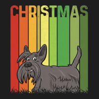 Christmas Retro Scottish Terrier Dog Group Matching Xmas 608 Classic T-shirt | Artistshot