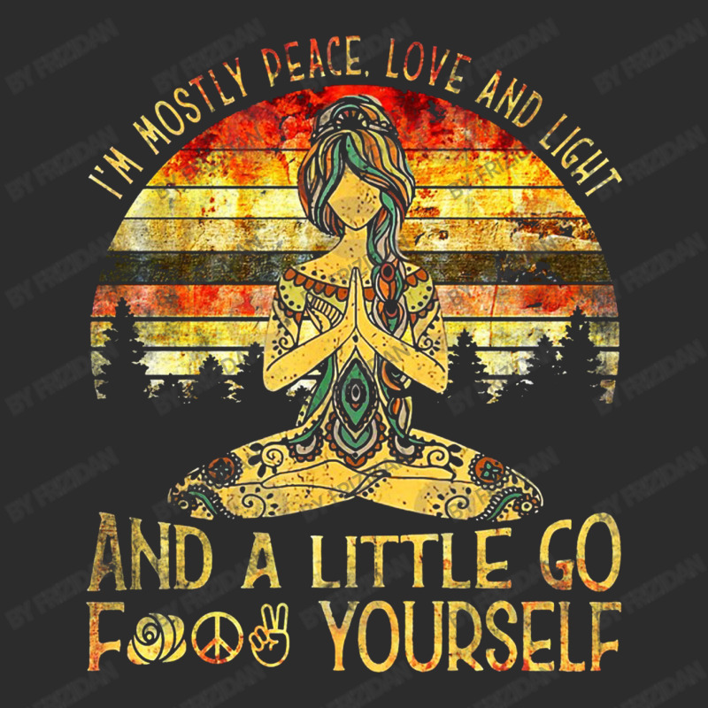 I'm Mostly Peace Love And Light Exclusive T-shirt by frizidan | Artistshot