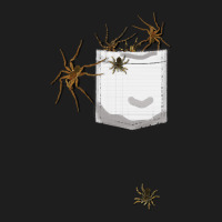 Spiders T  Shirt Pocket Full Of Creepy Spiders Arachnologists Arachnop Classic T-shirt | Artistshot