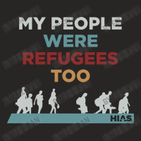 My People Were Refugees Too Ladies Fitted T-shirt | Artistshot