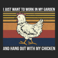 I Just Want To Work In My Garden And Hang Out Chicken 128 Women's Pajamas Set | Artistshot