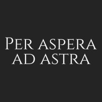 Inspiring Classical Latin Quote Saying   Per Aspera Ad Astra T Shirt 3/4 Sleeve Shirt | Artistshot