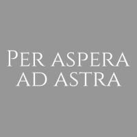 Inspiring Classical Latin Quote Saying   Per Aspera Ad Astra T Shirt Women's V-neck T-shirt | Artistshot