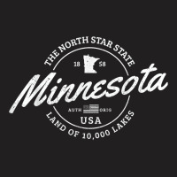 Minnesota North Star State Souvenir 10000 Lakes Gift T Shirt T-shirt | Artistshot