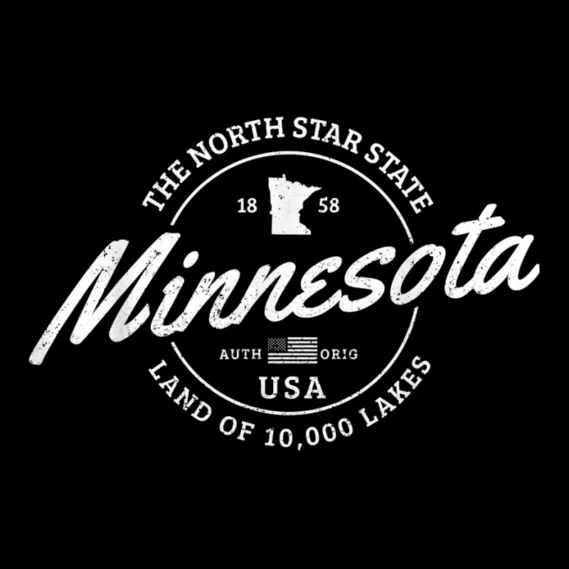 Minnesota North Star State Souvenir 10000 Lakes Gift T Shirt Adjustable Cap | Artistshot