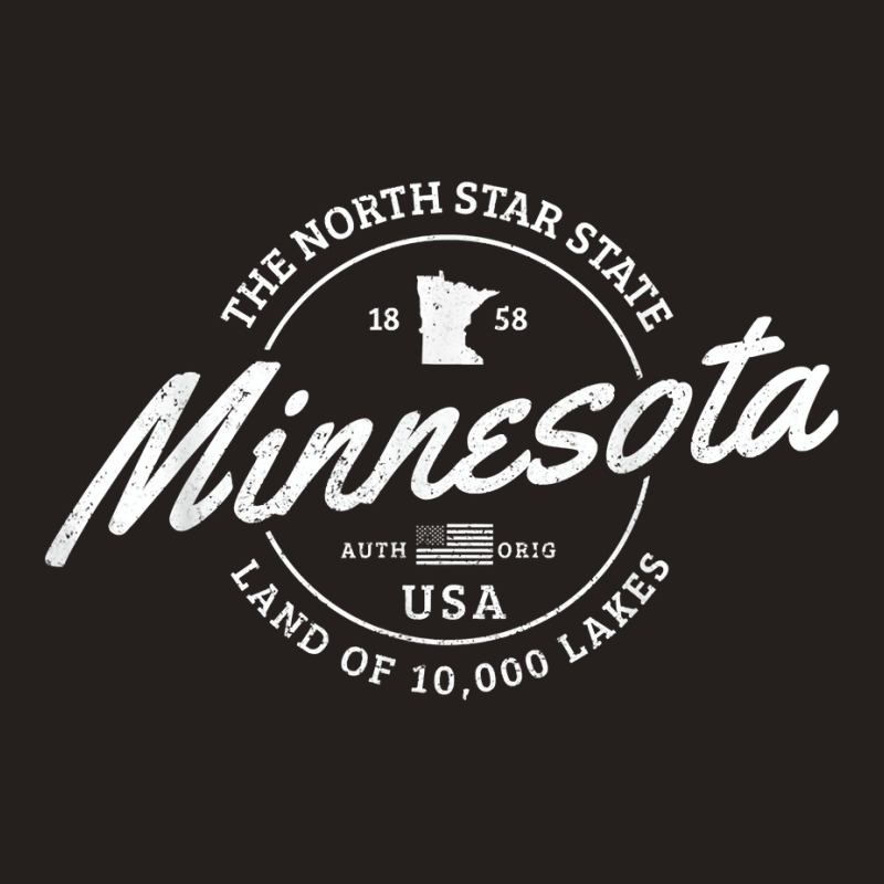 Minnesota North Star State Souvenir 10000 Lakes Gift T Shirt Tank Top | Artistshot