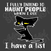 Cat I Fully Intend To Haunt People When I Die Men's Polo Shirt | Artistshot