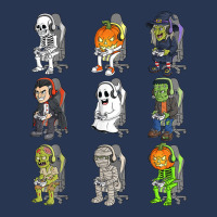 Gaming Halloween Skeleton Vampire Gamer Zombie Boys Kids T Shirt Ladies Denim Jacket | Artistshot