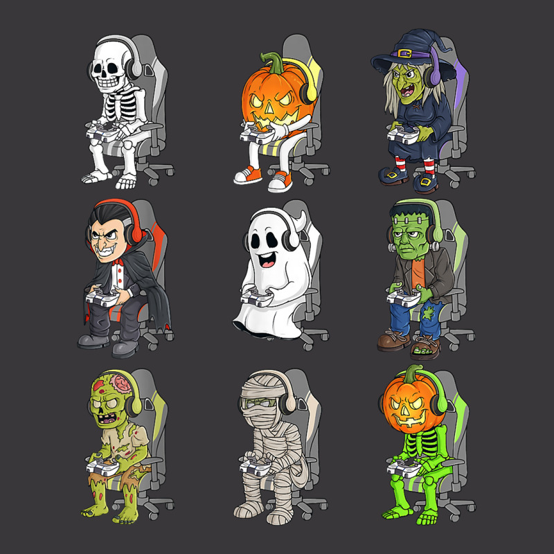 Gaming Halloween Skeleton Vampire Gamer Zombie Boys Kids T Shirt Ladies Curvy T-Shirt by uekirstockpg | Artistshot