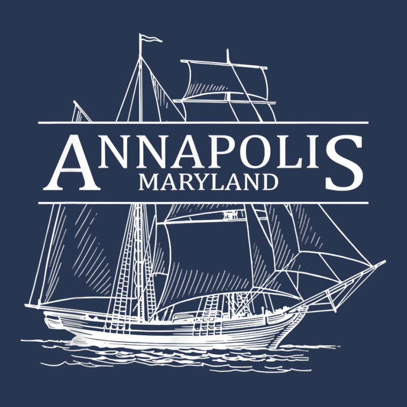 Annapolis Maryland Sailing Capital Of The World T Shirt Ladies Denim Jacket by caulkyuladdenrxi | Artistshot