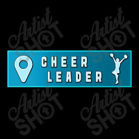 Cheerleader Car Truck Bumper Sticker   Location Sign 194 Cropped Sweater | Artistshot