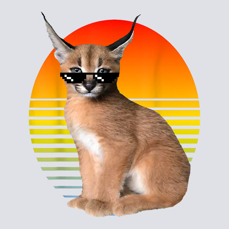 Big Floppa Caracal Cat Meme' Beanie