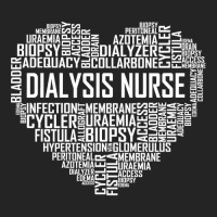 Dialysis Nurse Heart Gift Proud Dialysis Nurse Gifts T Shirt 3/4 Sleeve Shirt | Artistshot