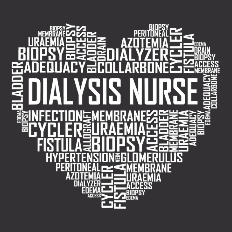 Dialysis Nurse Heart Gift Proud Dialysis Nurse Gifts T Shirt Vintage Hoodie by LoriMccarty89 | Artistshot