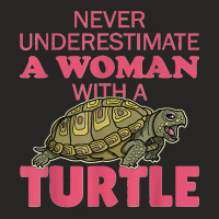 Turtle Sea Testudinata Biologist Zoology Ladies Fitted T-shirt | Artistshot