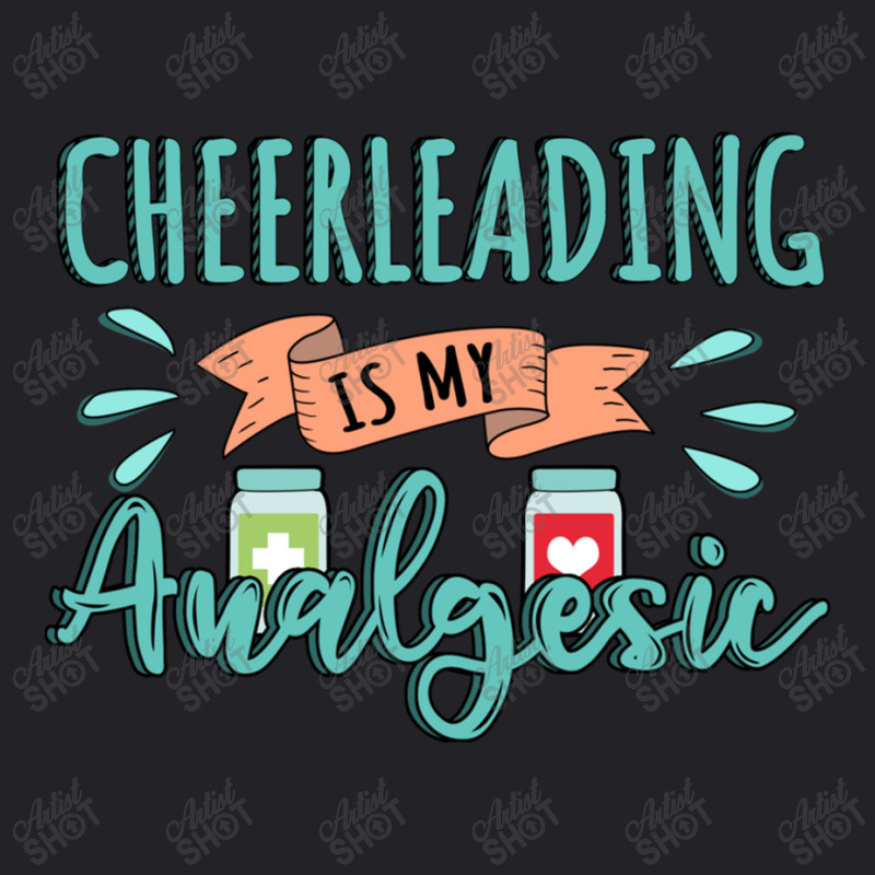 Cheerleading Is My Analgesic Design Quote Youth Tee by Maria_Jezierski | Artistshot