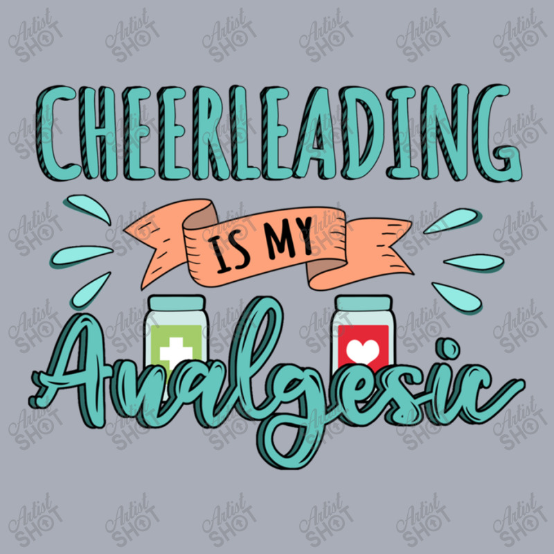 Cheerleading Is My Analgesic Design Quote Tank Dress by Maria_Jezierski | Artistshot