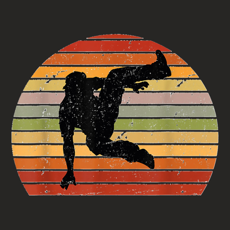 Urban Dance Breakdancer Silhouette Breakdance Ladies Fitted T-Shirt by EaglesonBonnie | Artistshot