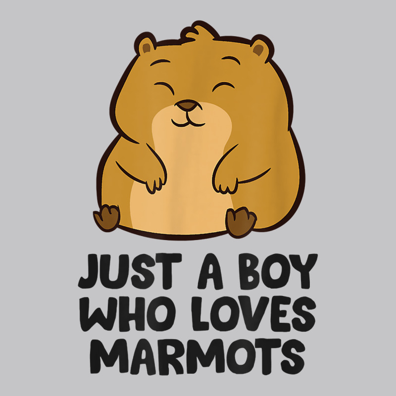 Just A Boy Who Loves Marmots T Shirt Baby Bodysuit by fallenafsericebe | Artistshot