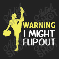 Funny Cheerleader Warning I Might Flip Out Dancing Squad Backpack | Artistshot