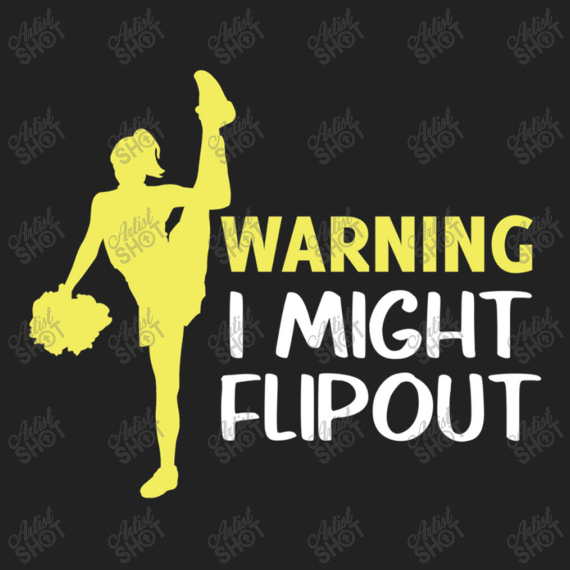 Funny Cheerleader Warning I Might Flip Out Dancing Squad Backpack | Artistshot