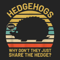 Hedgehogs Why Don't They Just Share The Hedge T Shirt 3/4 Sleeve Shirt | Artistshot