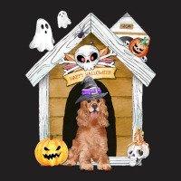 Funny Halloween Cocker Spaniel Dog T  Shirt Halloween Cocker Spaniel D T-shirt | Artistshot