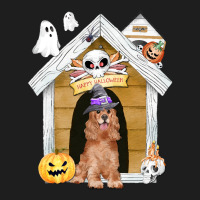 Funny Halloween Cocker Spaniel Dog T  Shirt Halloween Cocker Spaniel D Classic T-shirt | Artistshot