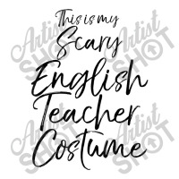 Cute Teaching Quote This Is My Scary English Teacher Costume Gift Men V-neck Tee | Artistshot