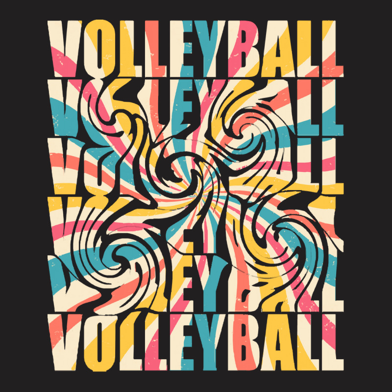 Volleyball T  Shirt Volleyball   Volleyball Colorful T  Shirt T-shirt | Artistshot