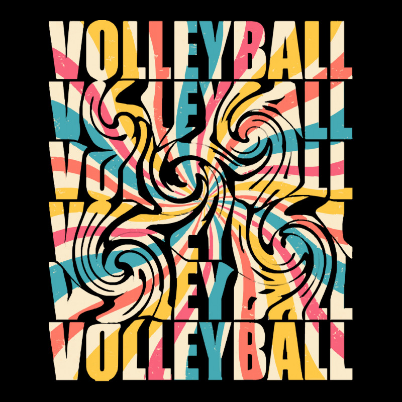 Volleyball T  Shirt Volleyball   Volleyball Colorful T  Shirt Men's Long Sleeve Pajama Set | Artistshot