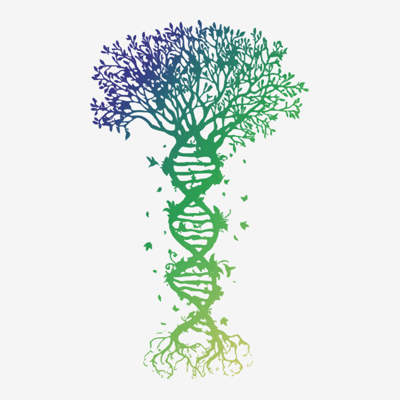 Dna Tree T  Shirt D N A Tree Of Life Genetics Colorful Biology Science Youth 3/4 Sleeve by improbablerecent | Artistshot