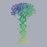 Dna Tree T  Shirt D N A Tree Of Life Genetics Colorful Biology Science Tank Dress | Artistshot