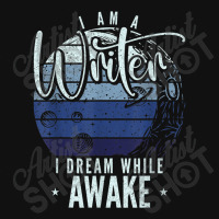 I'm A Writer I Dream While Awake Author Novelist T Shirt Baby Bibs | Artistshot