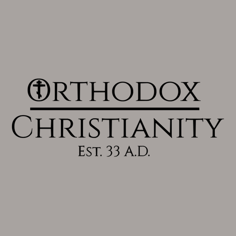 Orthodox Christianity Est. 33 A.d. Long Sleeve T Shirt Racerback Tank | Artistshot