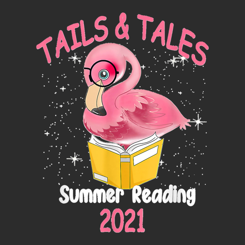 Tails And Tales Summer Reading 2021 Flamingo Book Lovers Exclusive T-shirt | Artistshot