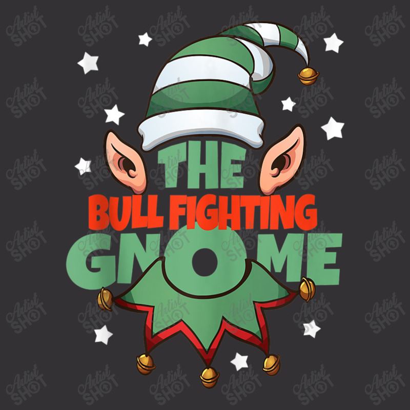 The Bull Fighting Gnome Funny Christmas Pajama Family Vintage Short by NathanielDesign | Artistshot