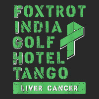 Fight Liver Cancer   Military Phonetic Alphabet Awareness T Shirt Printed Hat | Artistshot