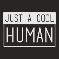 Cool Human Ladies Fitted T-shirt | Artistshot