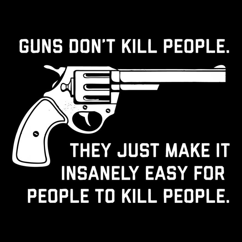 Guns Don't Kill People V-Neck Tee by Chilistore | Artistshot