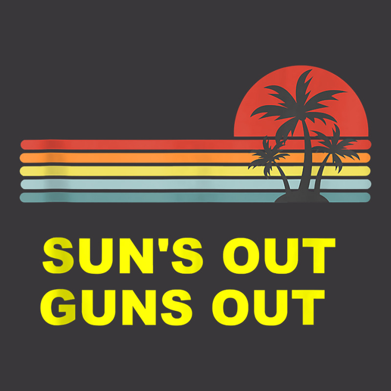 Sun's Out Guns Out Bodybuilding Summer Meme Weightlifting Tank Top Ladies Curvy T-Shirt by butacnlzaidelpz | Artistshot