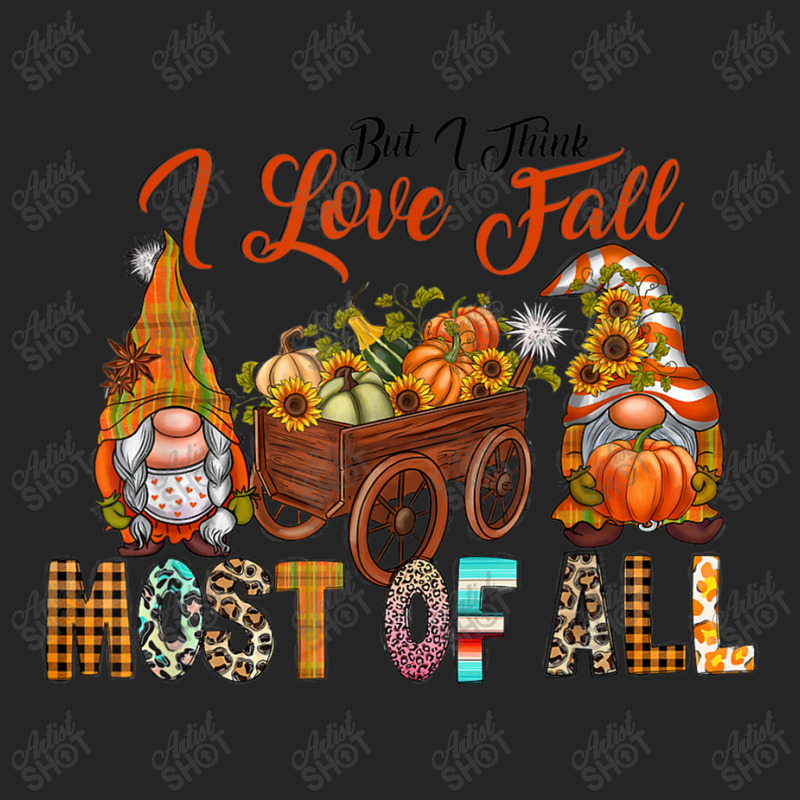 Western Gnomes Pumpkin I Think I Love Fall Most Of All Unisex Hoodie | Artistshot