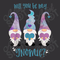 Will You Be My Gnomie Gnomes Vintage Hoodie And Short Set | Artistshot