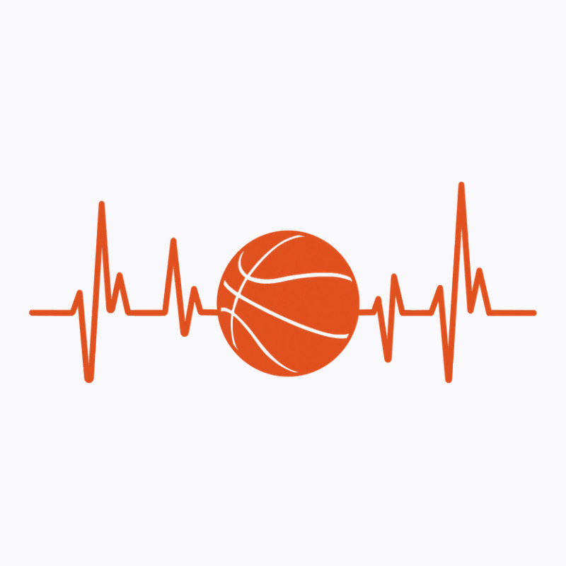 Bball Tshirt Heartbeat Basketball Tshirt T-shirt | Artistshot