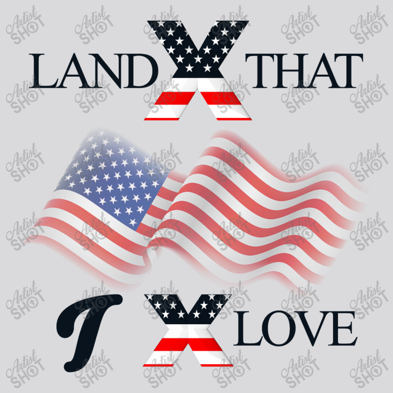 Usa Land That I Love Women's Triblend Scoop T-shirt by cogentprint | Artistshot