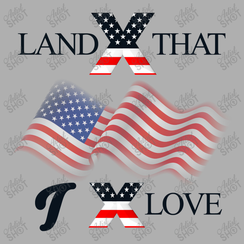 Usa Land That I Love Ladies Fitted T-Shirt by cogentprint | Artistshot