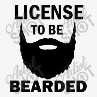 License To Be Bearded Youth 3/4 Sleeve | Artistshot