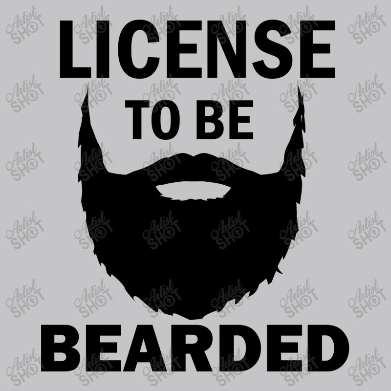 License To Be Bearded Baby Bodysuit | Artistshot