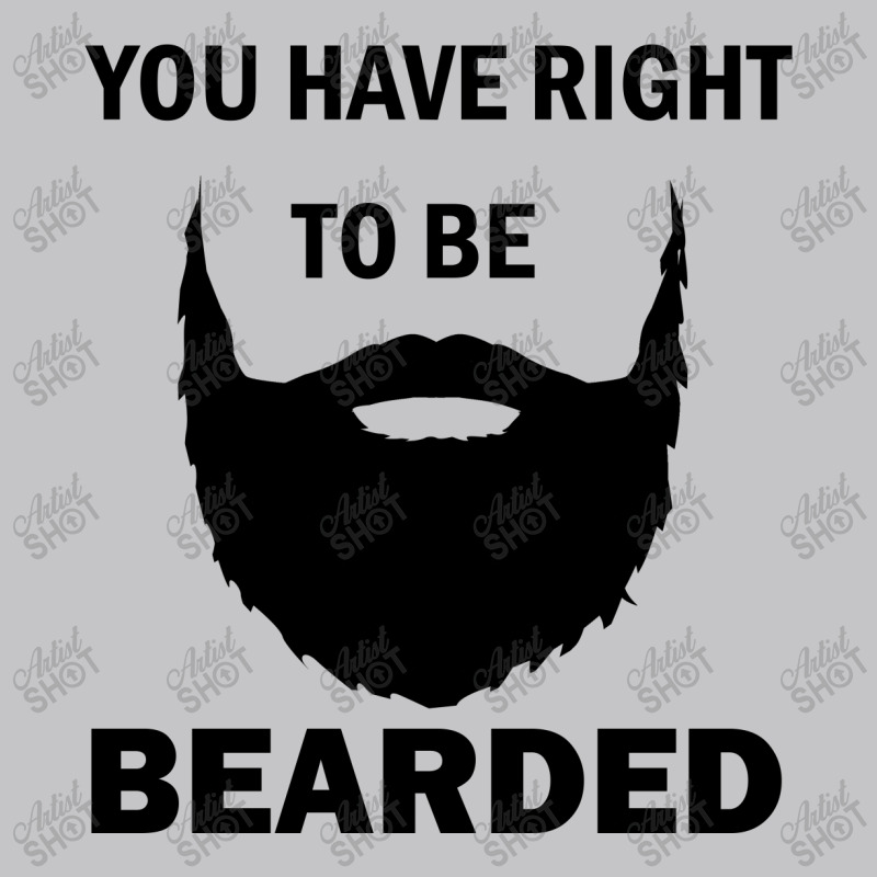 You Have Right To Be Bearded Baby Bodysuit | Artistshot