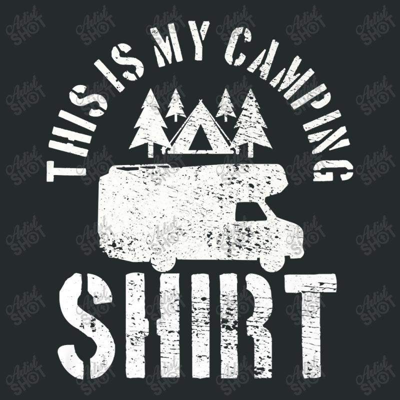 Camping Trailer Camper Van Mobile Home Caravan Motorhome Premium T Shi Women's Triblend Scoop T-shirt by Adriana_Torquemada | Artistshot